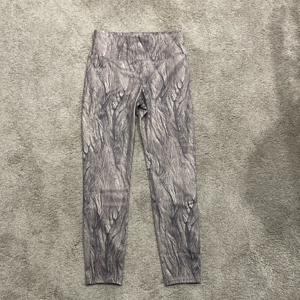 Soulgani wood printed leggings